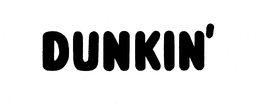 DUNKIN' trademark