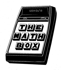 THE MATH BOX trademark