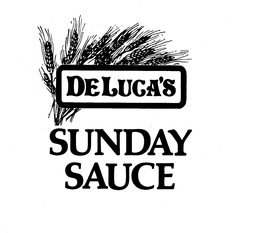 DELUCA'S SUNDAY SAUCE trademark