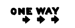 ONE WAY trademark