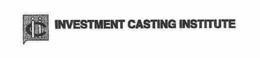 INVESTMENT CASTING INSTITUTE ICI trademark