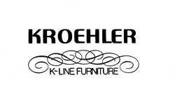 KROEHLER K-LINE FURNITURE trademark
