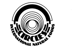 CIRCLES INTERNATIONAL NATURAL FOODS trademark