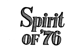 SPIRIT OF '76 trademark
