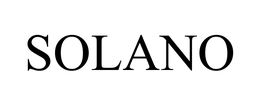 SOLANO trademark