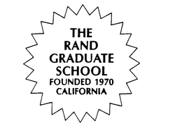 THE RAND GRADUATE SCHOOL FOUNDED 1970 CALIFORNIA trademark