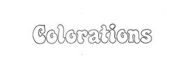 COLORATIONS trademark