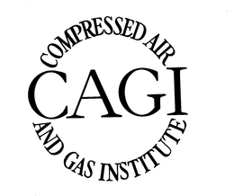 CAGI COMPRESSED AIR AND GAS INSTITUTE trademark