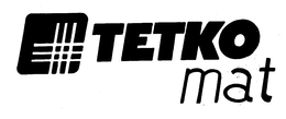 TETKO MAT trademark