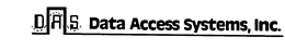 DAS DATA ACCESS SYSTEMS, INC. trademark