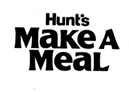 HUNT'S MAKE A MEAL trademark