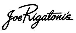 JOE RIGATONI'S trademark