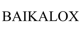 BAIKALOX trademark
