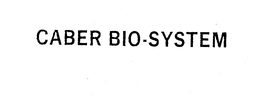CABER BIO-SYSTEM trademark