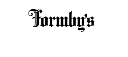 FORMBY'S trademark