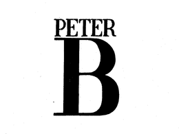 PETER B trademark