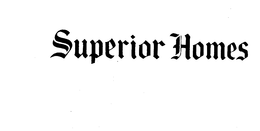 SUPERIOR HOMES trademark