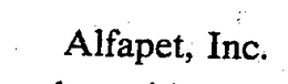 ALFAPET FLUSH-A-WAY trademark