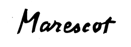 MARESCOT trademark