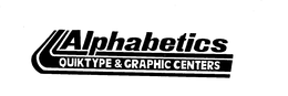 ALPHABETICS QUIKTYPE & GRAPHIC CENTERS trademark