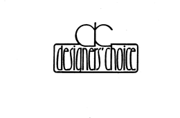 DC DESIGNERS' CHOICE trademark