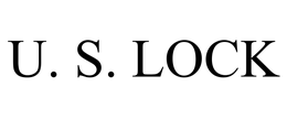U. S. LOCK trademark