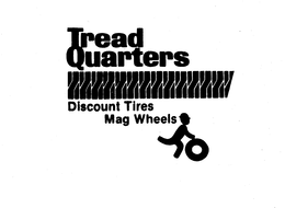 TREAD QUARTERS DISCOUNT TIRES MAG WHEELS trademark