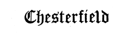 CHESTERFIELD trademark