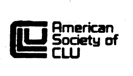 AMERICAN SOCIETY OF CLU trademark
