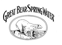 GREAT BEAR SPRING WATER trademark