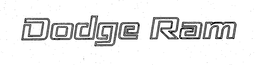 DODGE RAM trademark