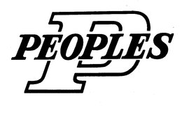 P PEOPLES trademark