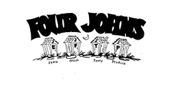 FOUR JOHNS JE JF JT JP EXTRA FRESH TASTY PRODUCE trademark