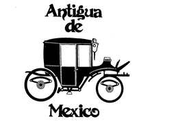 ANTIGUA DE MEXICO trademark