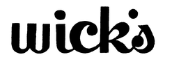 WICK'S trademark