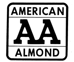 AMERICAN AA ALMOND trademark