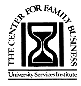 UNIVERSITY SERVICES INSTITUTE THE CENTER FOR FAMILY BUSINESS trademark