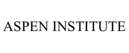 ASPEN INSTITUTE trademark