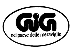 GIG NEL PAESE DELLE MERAVIGLIE trademark