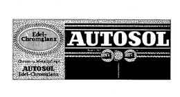 AUTOSOL AUSGEZEICHNET MIT GOLD EDEL-CHROMGLANZ CHROM-U. METALLPFLEGE AUTOSOL EDEL-CHROMGLANZ trademark