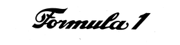 FORMULA I trademark