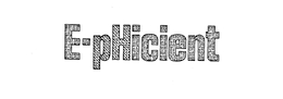 E-PHICIENT trademark