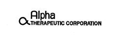 ALPHA THERAPEUTIC CORPORATION trademark
