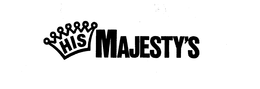 HIS MAJESTY'S trademark