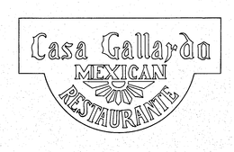 CASA GALLARDO MEXICAN RESTAURANTE trademark