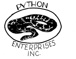 PYTHON ENTERPRISES INC. trademark