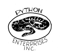 PYTHON ENTERPRISES INC. trademark