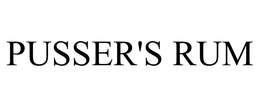 PUSSER'S RUM trademark