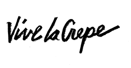 VIVE LA CREPE trademark