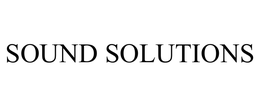 SOUND SOLUTIONS trademark